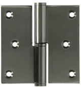 Yale 1019168 - 1 roestvrij stalen paumel links met rechte hoek 80 x 82 | 2 stuks