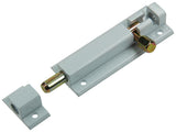 Yale 1019189 - profielgrendel met sluitbeugel, wit 80mm | 5 stuks