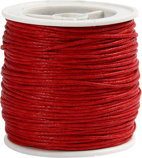 Kreativfirma Baumwollkabel Rot, 40 m