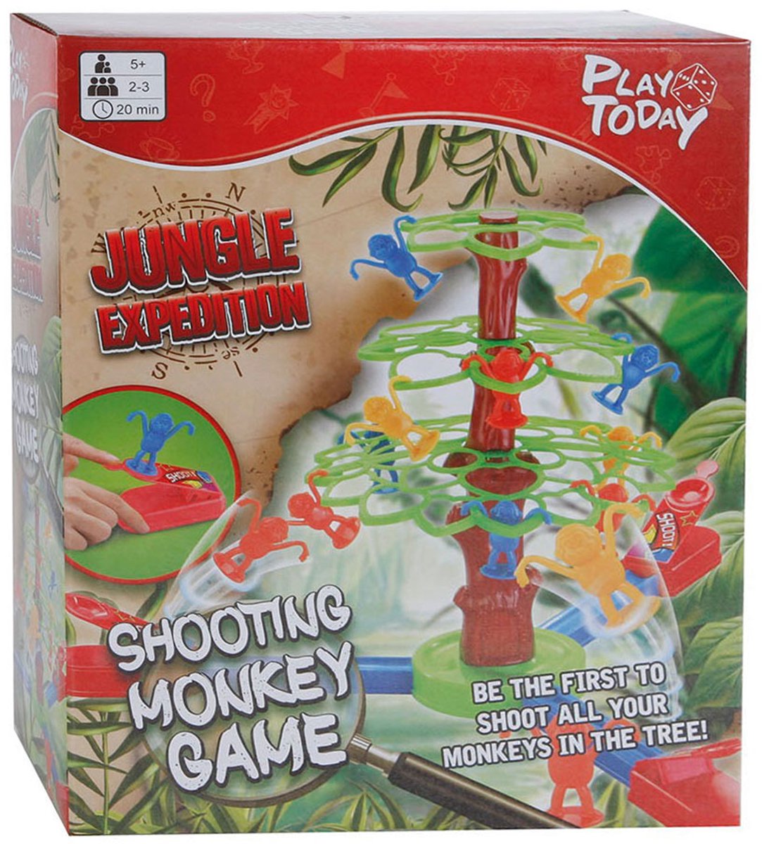 Jungle Expedition Monkeys Schießen Sie Agility Game