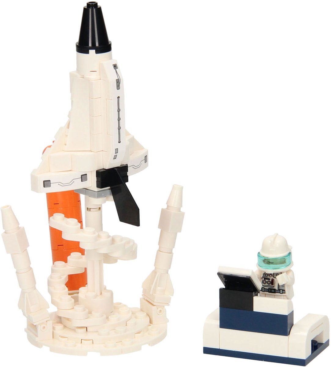 Lobbes Toys BV Bauset Weltraum-Startstation, 127 Teile