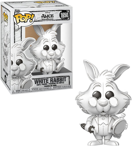 Funko Disney Pop! Vinylfigur skizziert - weißes Kaninchen 9 cm
