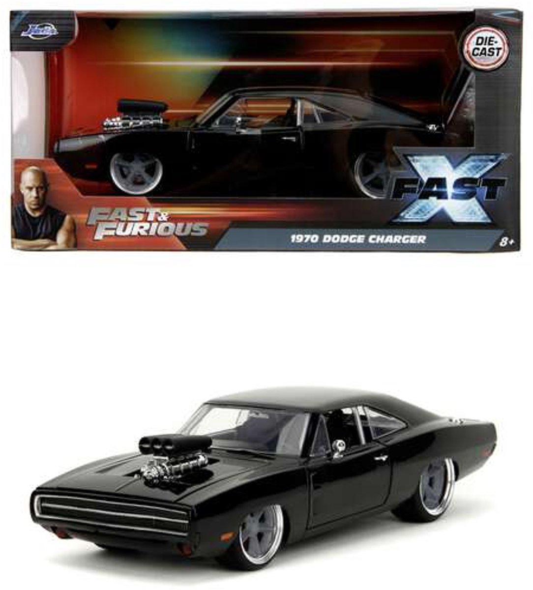 Jada Fast Furious 1970 Dodge Charger 1:24