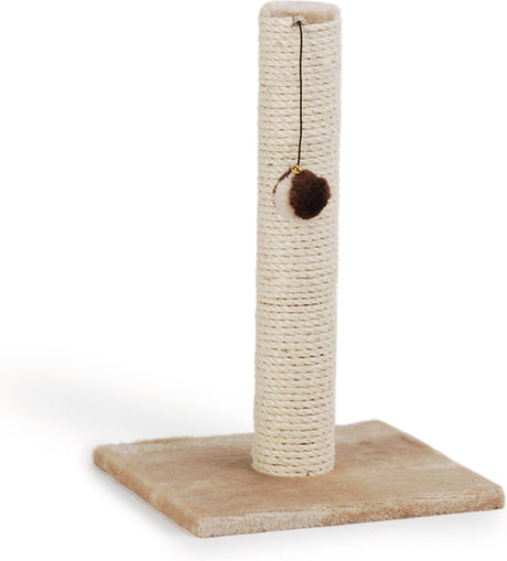 Beeztees gina - krabpaal - beige - mini - 30x30x45 cm