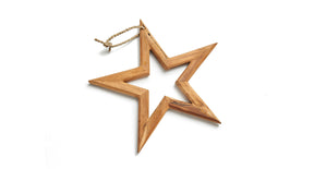 Teak star 50cm