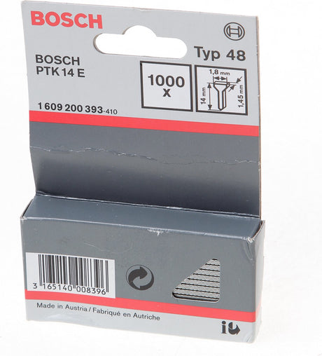 Bosch - Nageltyp 48 1,8 x 1,45 x 14 mm