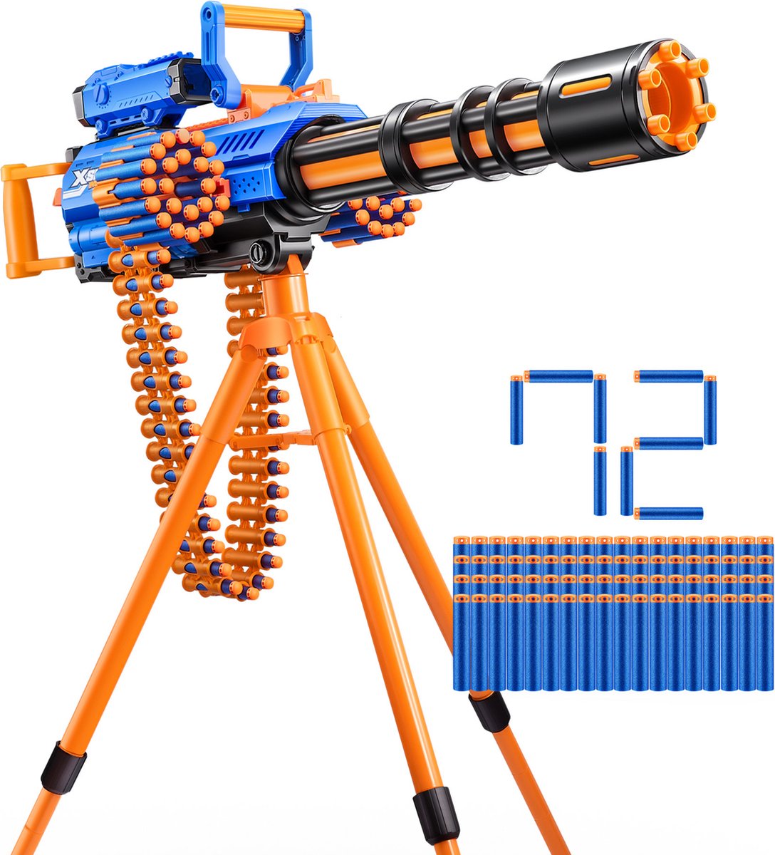 Xshot Zuru X-Shot Insanity motorisierter Rage Fire Blaster – 72 Pfeile