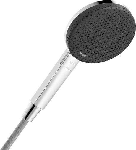 Hansgrohe Raindance Alive Select S – Handbrause – Ecosmart Wassersparen – Select-Tastensteuerung – 125 mm Größe – 3 Strahlfunktionen – Chrom