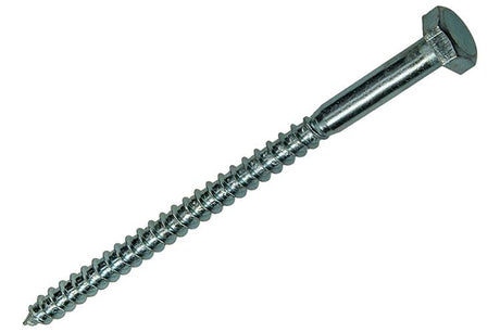 Mack 1017429 - houtdraadbout staal verzinkt 1 st 10 x 160 mm | 10 stuks