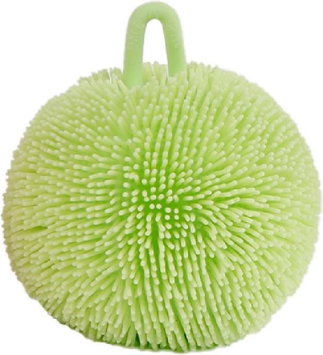 Van Mane Quetschball Fluffy Junior 9 cm Silikon grün