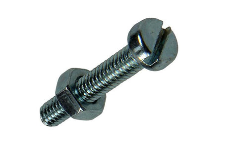 Mack 1017518 - metaalschroef cyl. kop + moer verz. 18 st m4 x 20 mm | 10 stuks