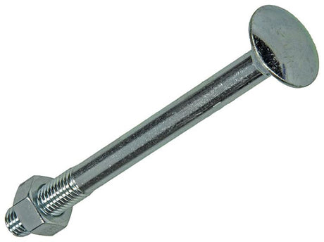 Mack 1017596 - houtbout + moer staal verzinkt1 st m12 x 140 mm | 10 stuks