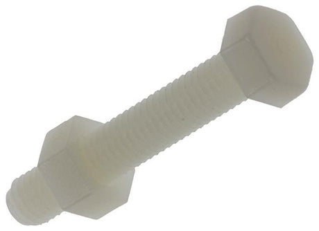 Mack 1017642 - tapbout + moer nylon 6 st m5 x 30 mm | 10 stuks