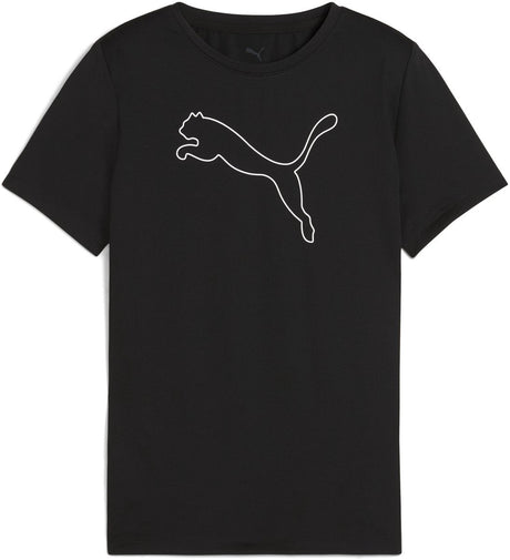 Puma Tad Ess Cat Logo Tee G Mädchen Sportshirt – Schwarz