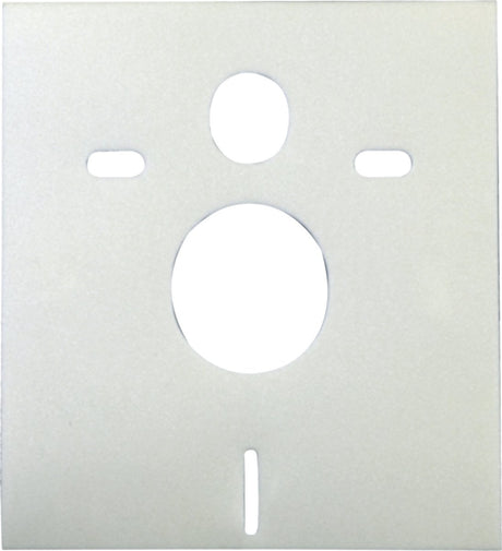 Plieger isolatiemat voor hangend toilet bidet met steunbussen