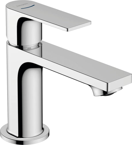 Hansgrohe rebris e – Waschtischarmatur – WC-Armatur – Einhebelbedienung – ohne Ablaufgarnitur – 80 mm Größe – für kaltes Wasser – Chrom
