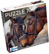 Taktische Puzzle -Puzzle -Pferde, 100..
