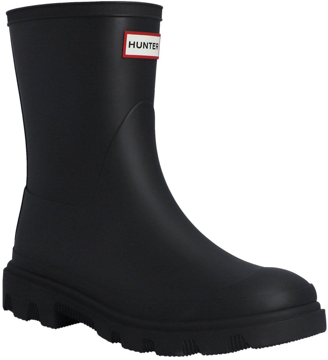 Hunter Downpour Short Boot Unisex-Regenstiefel – Schwarz