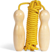 Bs Toys Springseil gelb mit Holzgriffen