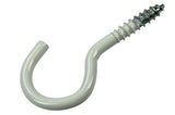 Mack 1017808 - schroefhaak staal wit 4 st 4,0 x 30 mm | 10 stuks