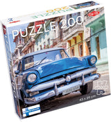 Taktisches Puzzle -Vintage -Auto in Havanna, 200st.