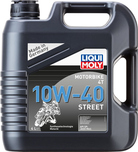 Liqui Moly Motorrad 4t 10w40 Straßenmotoröl 4 Liter
