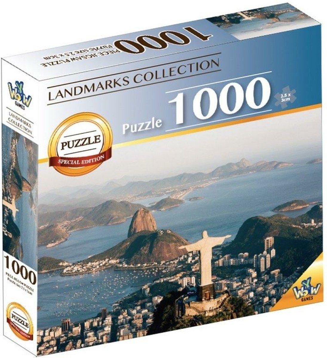 Braet Puzzle 7 Weltwunder – El Cristo Salvador 1000 Teile