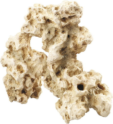Aqua della Aquarium-Dekoration Combo Mond – Beige – 27 x 11,5 x 24,5 cm
