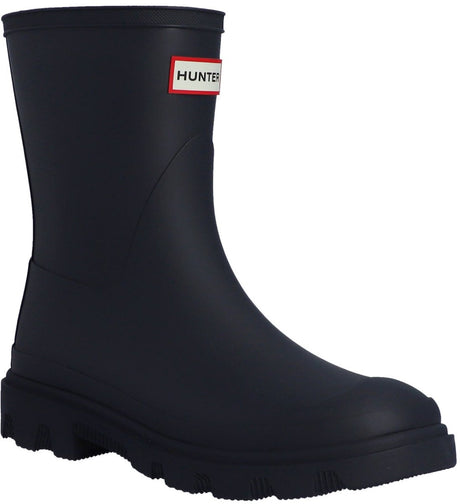 Hunter Downpour Short Boot Unisex-Regenstiefel – dunkelblau