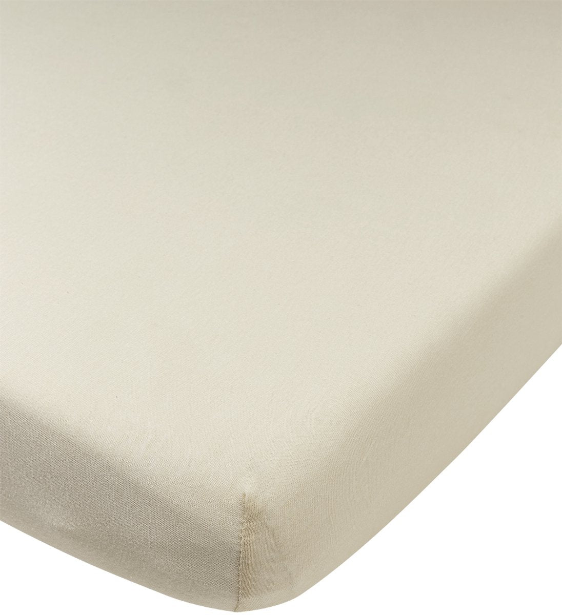 Meyco Baby Uni Spannbettlaken Juniorbett – Jersey – Soft Sand – 70x140 150cm