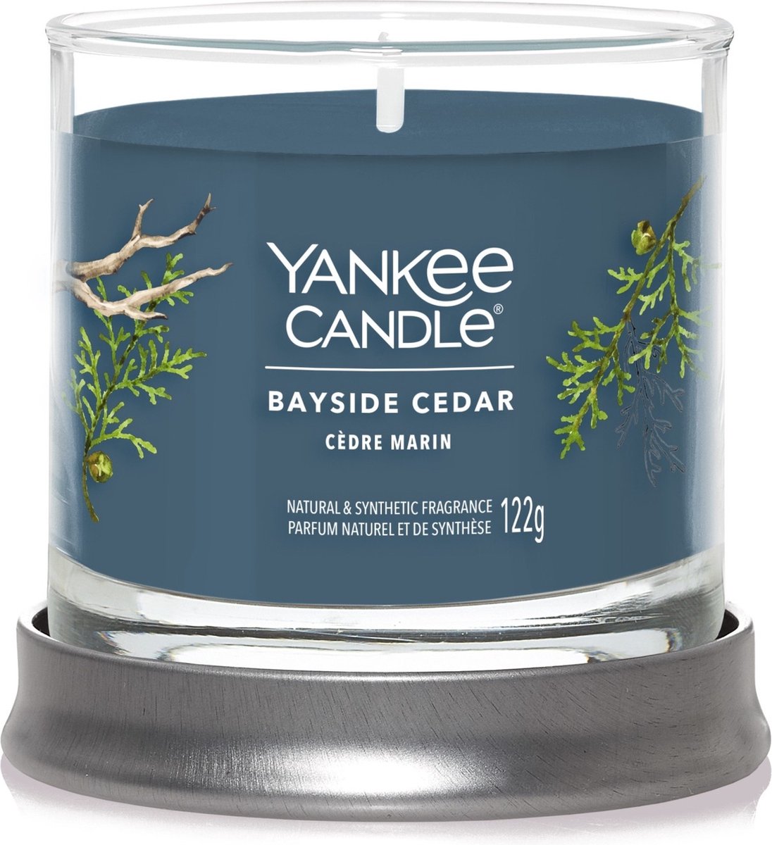 Yankee Candle YC Bayside Cedar Signature kleiner Becher