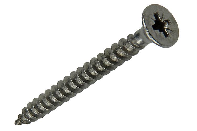 Mack 1019755 - spaanplaatschroef vz kop rvs 8 st 5,0 x 50 mm | 10 stuks