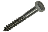 Mack 1019769 - houtdraadbout roestvrijstaal 2 st 8 x 60 mm | 10 stuks