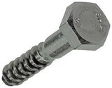 Mack 1019775 - houtdraadbout roestvrijstaal 2st 10 x 60 mm | 10 stuks