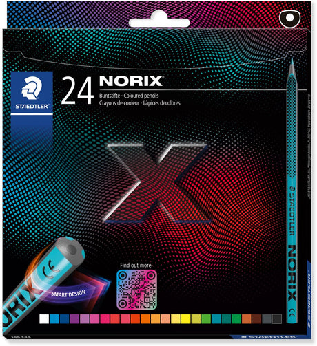 Staedtler Norix Buntstift – Set mit 24 Farben