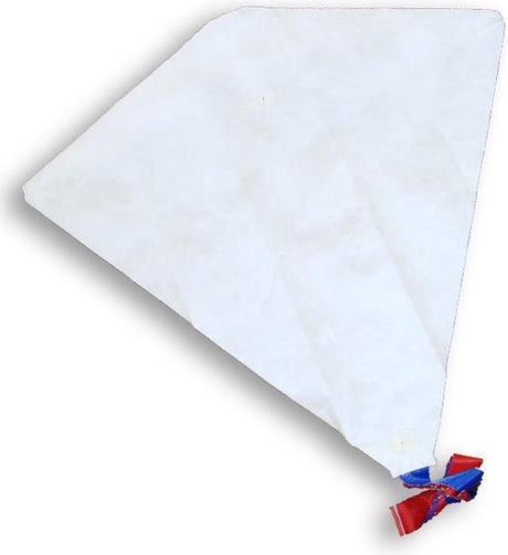 Didak Drachen Hobby Diamantdrachen – Tyvek weiß – 58 x 58 cm