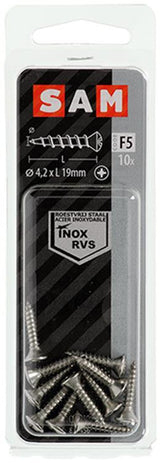 Mack 1019800 - zelftappende schroef bolvz.kopa2 10st 4,2 x 19 mm | 10 stuks