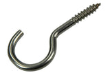 Mack 1019898 - schroefhaak roestvrijstaal 2 st 5,0x40 mm | 10 stuks