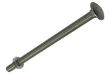 Mack 1019920 - houtbout + moer roestvrijstaal 1 st m8 x 120 mm | 10 stuks