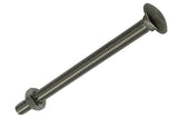 Mack 1019921 - houtbout + moer roestvrijstaal 1 st m10 x 130mm | 10 stuks