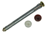 Mack 1017919 - metalen kozijnplug staal verzinkt 4 st 10 x 112 mm | 5 stuks