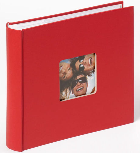 Walther me-110-r fun - Memo-Einsteckalbum - 200 Fotos 10x15 cm - rot