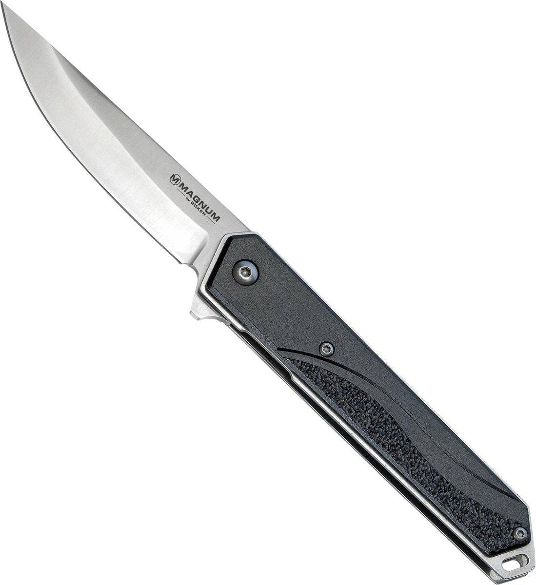 Böker Magnum japanische Iris - Taschenmesser 440a Edelstahl - Flipper - kompakt