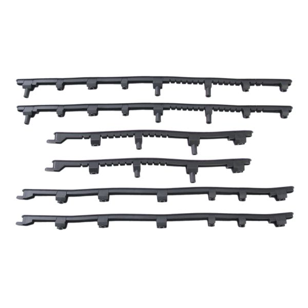 Edge Treplankrubber Set 6 Party Vespa S Vespa LX Black