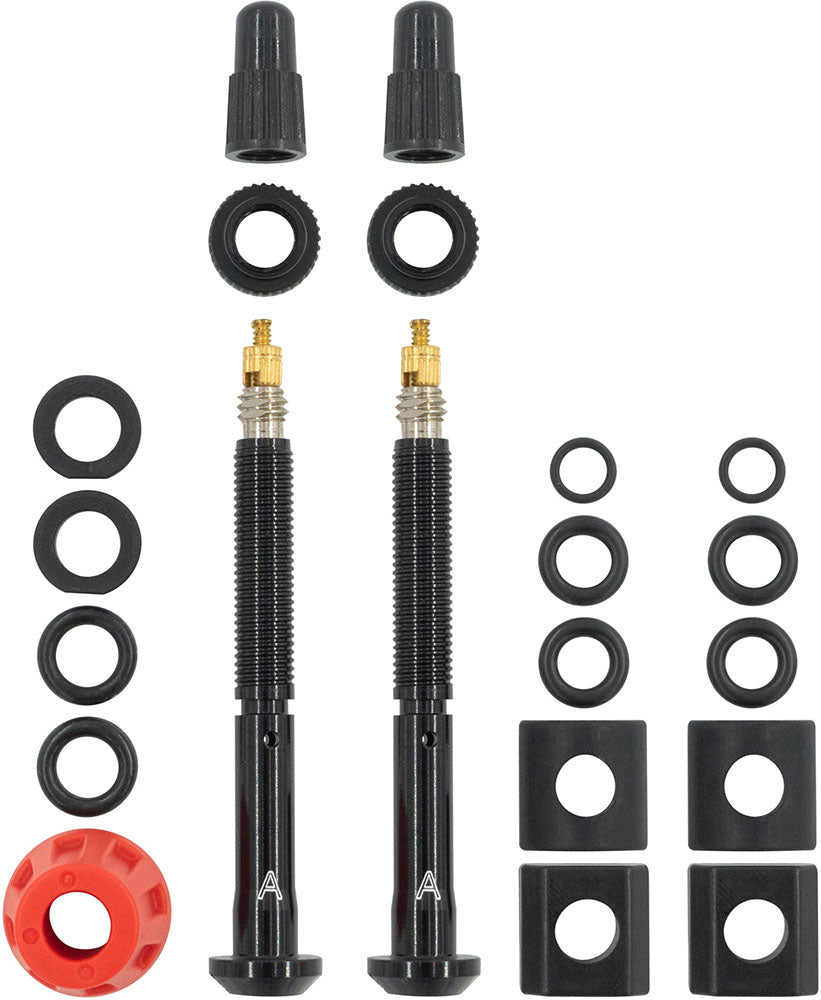 Quarq tyrewiz 2.0 tyre pressure valves 2 pieces | length k