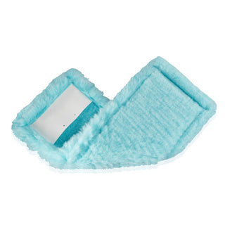 Leifheit Clean Twist M Ergo und Power Clean – Bodenwischerbezug – Klettverschluss – 33 cm – Statik Plus