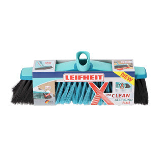 Leifheit 45004 xtra clean plus Allround-Besenkopf 30 cm | 2 Stk