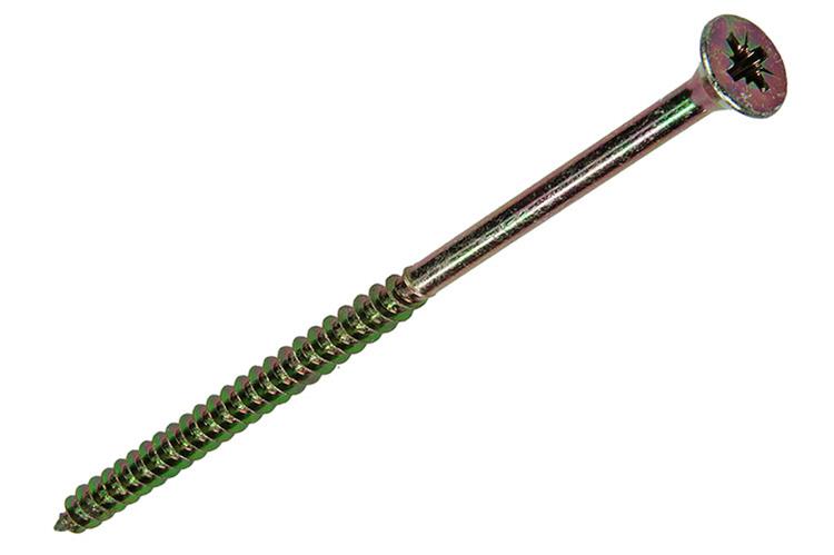 Mack 1017993 - spaanplaatschroef vz kop geelverz. 16st 5,0 x 100 mm | 5 stuks