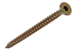Mack 1018019 - spaanplschr.vzkop-zelfb. geelverz. 25 st 4,5 x 60 mm | 5 stuks