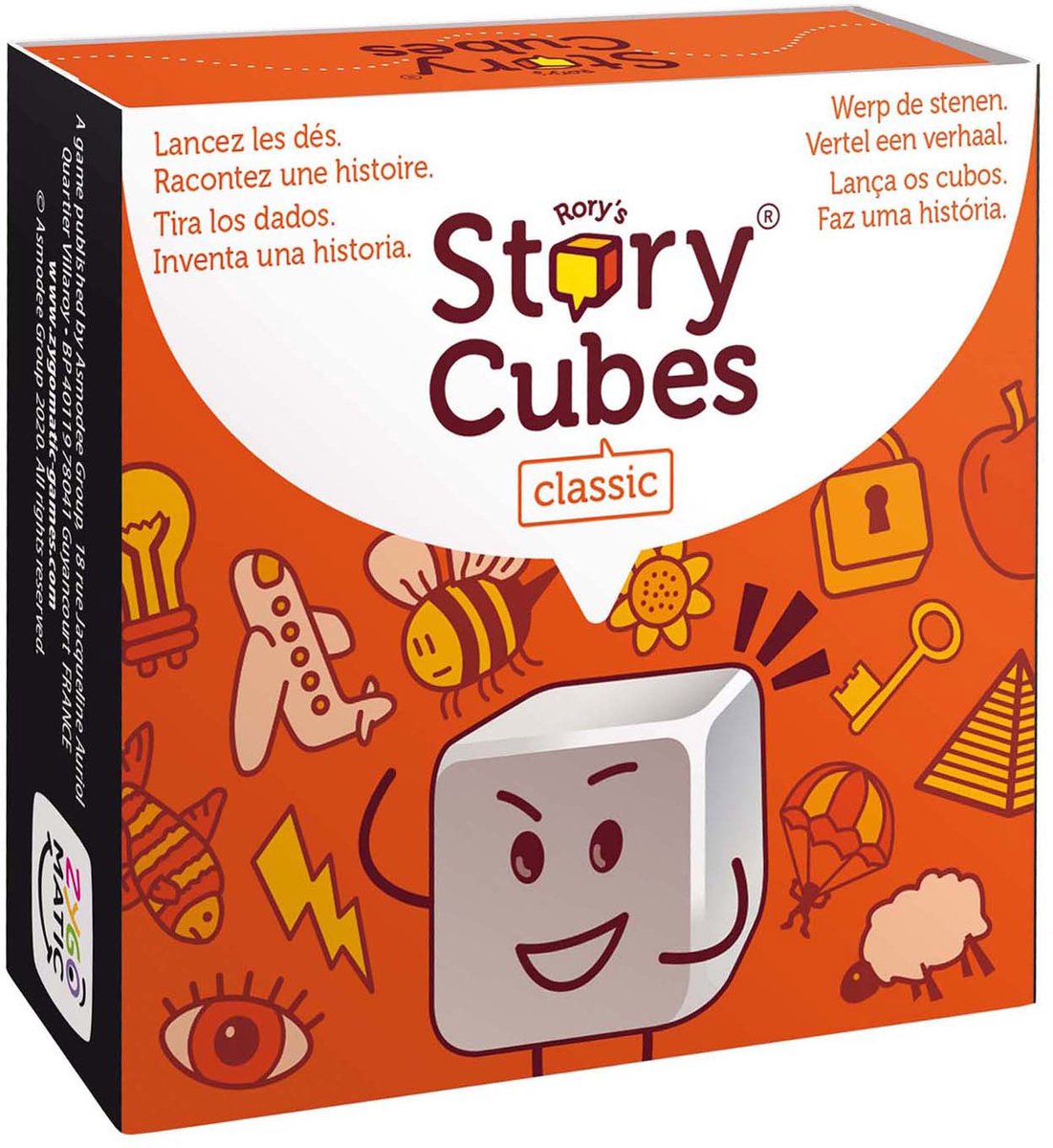 Zygomatic-Brettspielstudio Rory's Story Cubes Original-Würfelspiel
